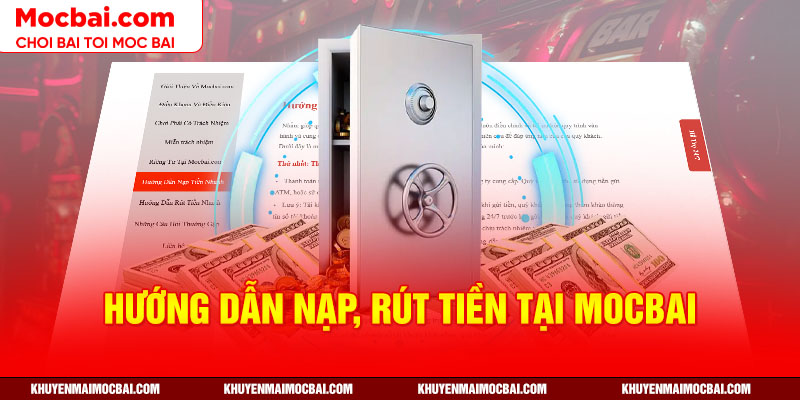 Hướng dẫn nạp rút tiền từ nhà cái