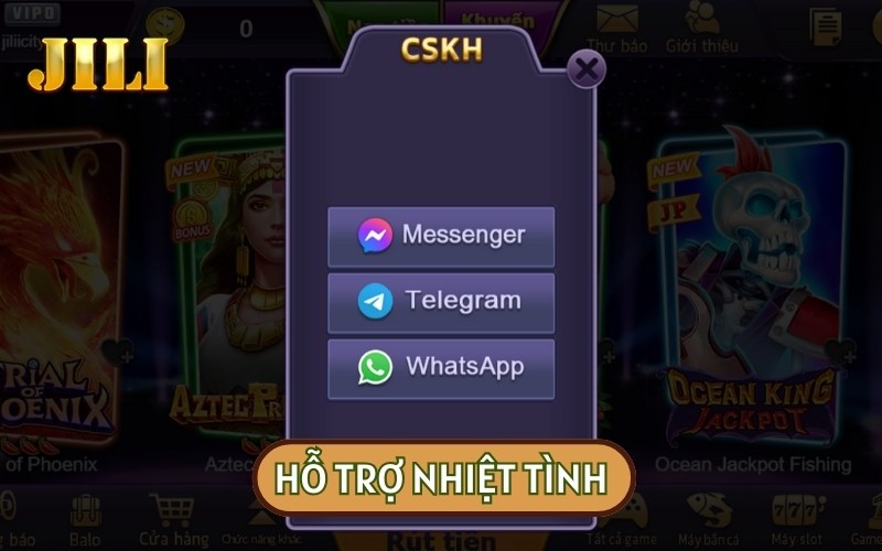 Cổng game luôn đề cao dịch vụ chăm sóc khách hàng đảm bảo hoạt động trong suốt 24/7