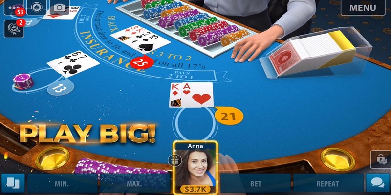 Giải trí với bài Blackjack hấp dẫn